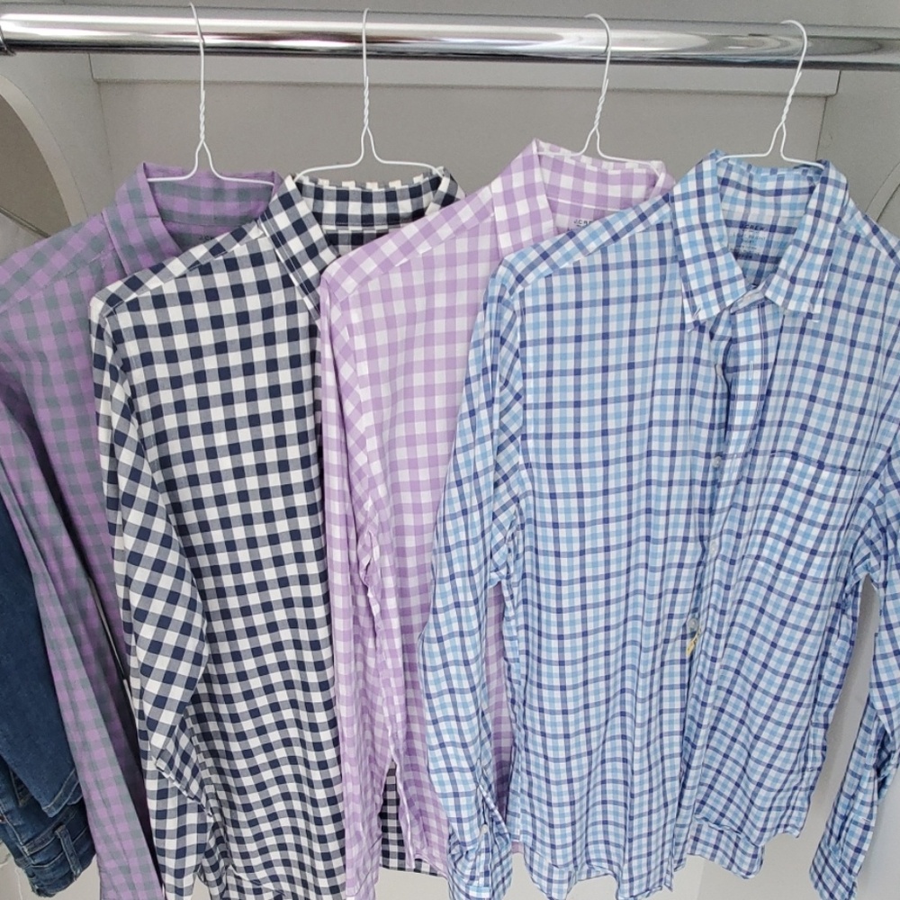 Set of 4 Jcrew Button Down Shirts